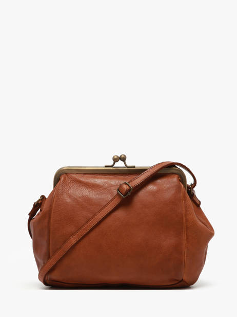 Cross Body Tas Heritage Leder Biba Bruin heritage KA21 ander zicht 4