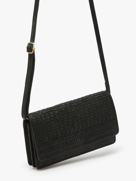 Cross Body Tas Heritage Leder Biba Zwart heritage ROU1L ander zicht 2