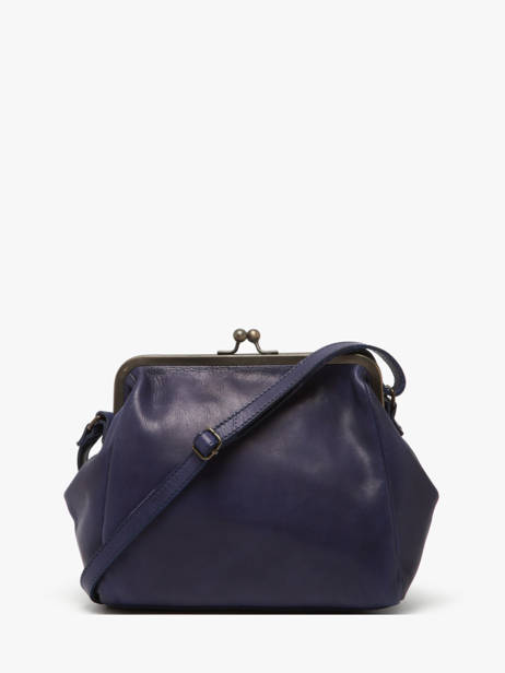 Cross Body Tas Heritage Leder Biba Violet heritage BT22 ander zicht 4