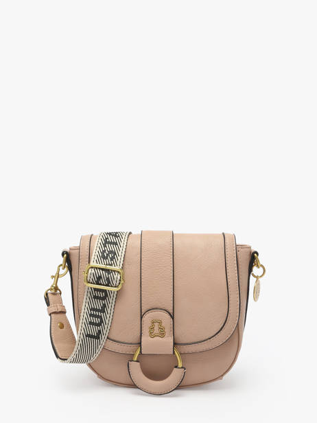 Cross Body Tas Anneau Lulu castagnette Beige anneau YSEE