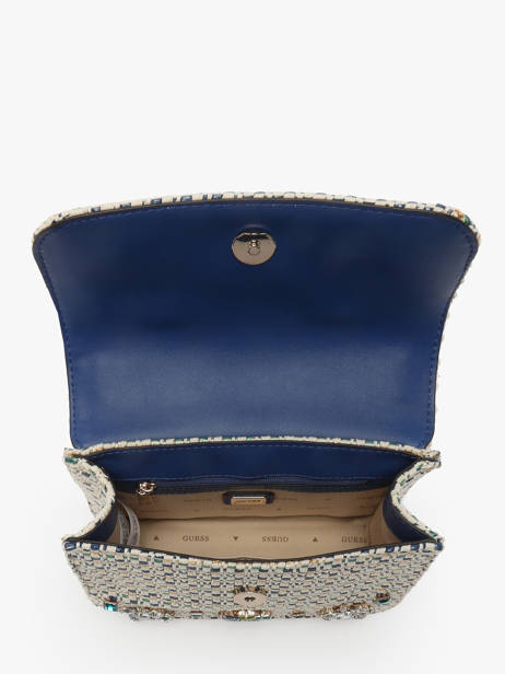 Cross Body Tas Beauvoir Guess Blauw beauvoir WE952821 ander zicht 3