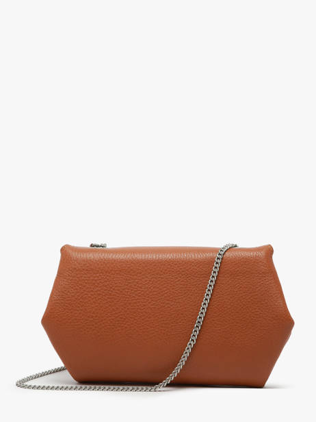 Crossbody Tas Le Gustave Leder Paul marius Bruin vintage GUSTAVEP ander zicht 4