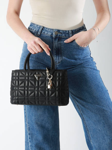 Cross Body Tas Edita Guess Zwart edita QG962506 ander zicht 1