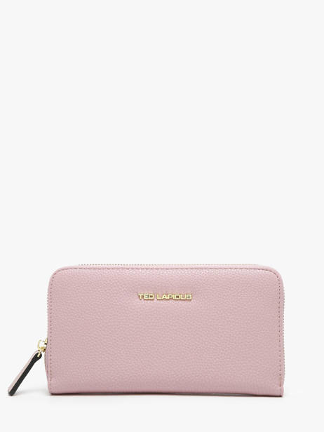 Portefeuille Ted lapidus Roze jara TLMQ1501