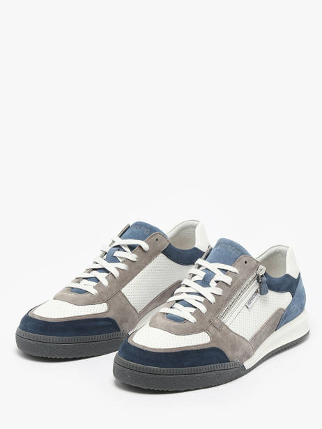 Sneakers Endrik Uit Leder Mephisto Veelkleurig men P5147448 ander zicht 2