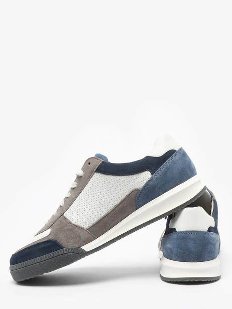 Sneakers Endrik Uit Leder Mephisto Veelkleurig men P5147448 ander zicht 3