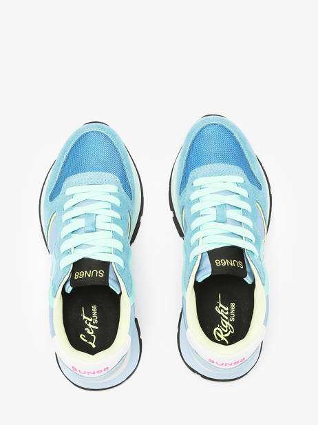 Sneakers Ally Color Explosion Sun68 Blauw women Z35204 ander zicht 4