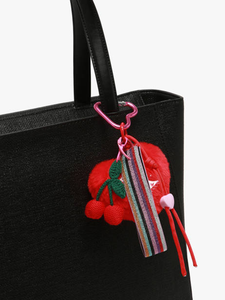 Bag Charm Bon Coeur Fifille club Rood grigris COE ander zicht 1