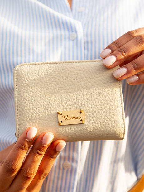 Portemonnee Muscari Woomen Beige muscari WMUS95 ander zicht 5