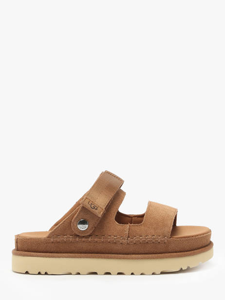Sandalen Goldenstar Glide Uit Leder Ugg Bruin women 1167399