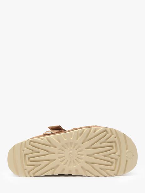 Sandalen Goldenstar Glide Uit Leder Ugg Bruin women 1167399 ander zicht 4