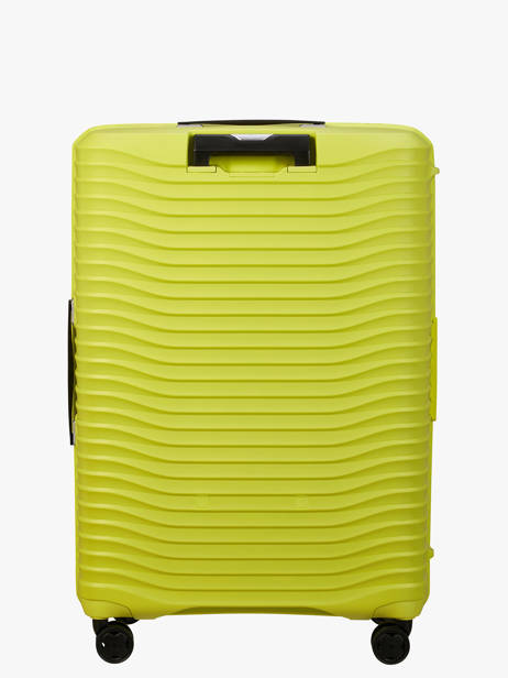 Harde Reiskoffer Upscape Samsonite Geel upscape KJ1003 ander zicht 4