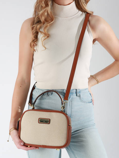 Cross Body Tas Ines Ted lapidus Bruin ines TLTT7791 ander zicht 1