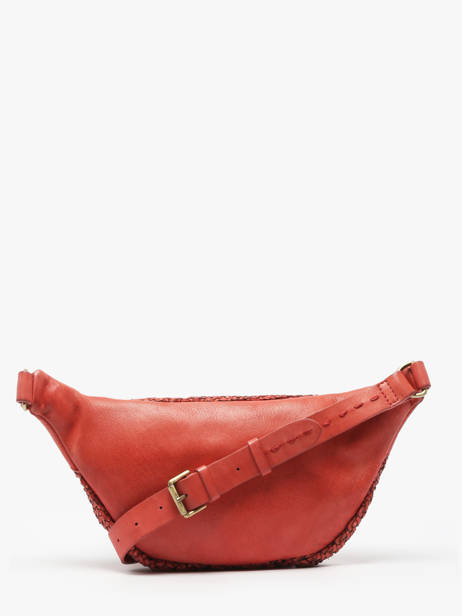 Heuptasje Biba Rood leather BRI5L ander zicht 4