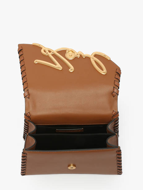 Cross Body Tas K Signature Leder Karl lagerfeld Bruin k signature A2W30005 ander zicht 3