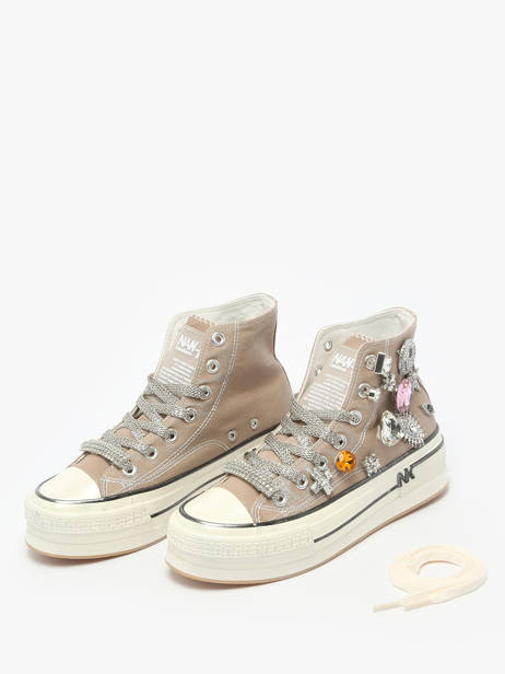 Sneakers Nan-ku couture Beige women 14A3 ander zicht 2