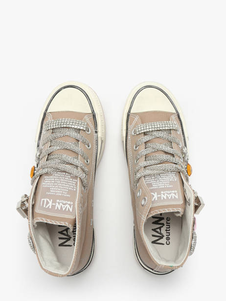 Sneakers Nan-ku couture Beige women 14A3 ander zicht 4