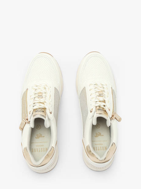 Sneakers Mustang Wit women 1358313 ander zicht 4
