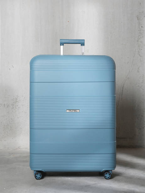 Harde Reiskoffer Phoenix Travel Blauw phoenix L ander zicht 5