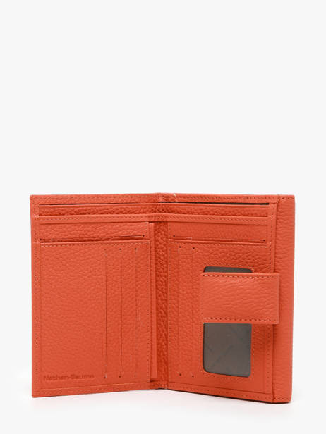 Portefeuille Original N 2 Compartimenten Leder Nathan baume Oranje original n 413N ander zicht 1
