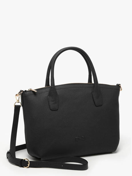Handtas Tiny Leder Nathan baume Zwart victoria 88 ander zicht 2