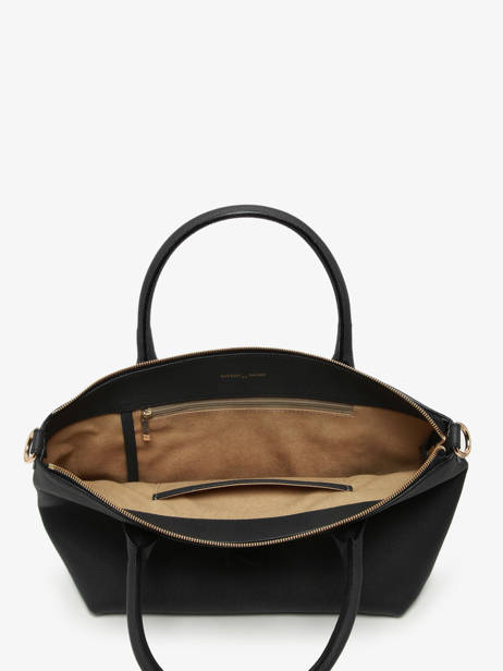 Handtas Tiny Leder Nathan baume Zwart victoria 88 ander zicht 3