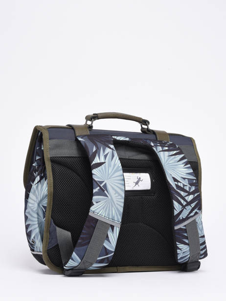 Boekentas 2 Compartimenten Cameleon Grijs vintage urban PBVBCA35 ander zicht 5