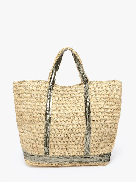 Handtas Cabas Raphia Leder Vanessa bruno Beige cabas raphia 30V40413