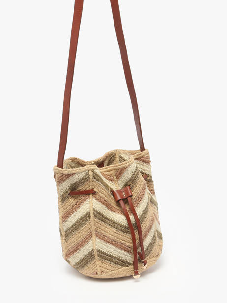 Cross Body Tas Cabas Jute Vanessa bruno Veelkleurig cabas 37V40769 ander zicht 2