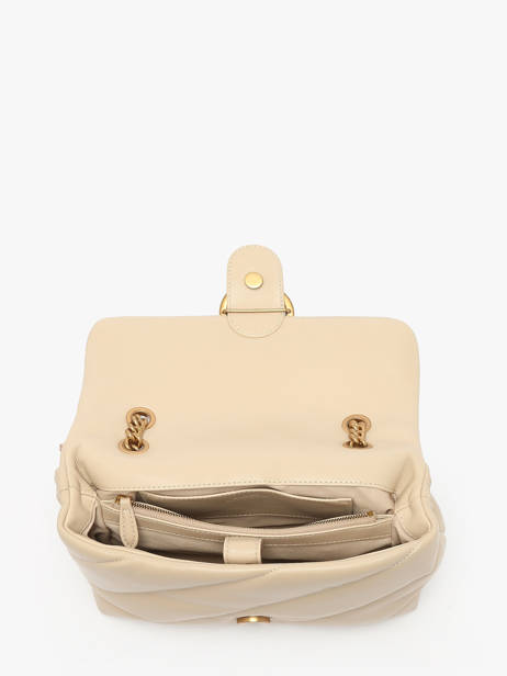 Cross Body Tas Love Bag Puff Leder Pinko Beige love bag puff A0F2 ander zicht 3