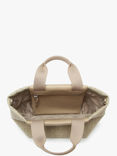 Cross Body Tas Ck Raffia Raphia Calvin klein jeans Beige ck raffia K613026 ander zicht 3