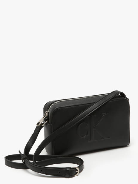 Cross Body Tas Sculpted Calvin klein jeans Zwart sculpted 4K3036G ander zicht 2