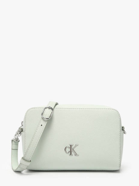 Cross Body Tas Minimal Mono Gerecycleerd Polyester Calvin klein jeans Groen minimal mono 4K3162G