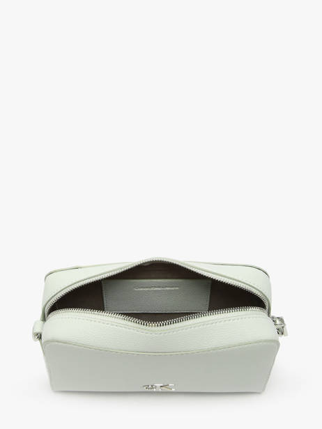Cross Body Tas Minimal Mono Gerecycleerd Polyester Calvin klein jeans Groen minimal mono 4K3162G ander zicht 3