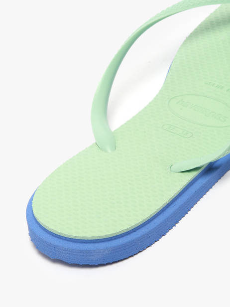Teenslippers Havaianas Groen women 4149584F ander zicht 3