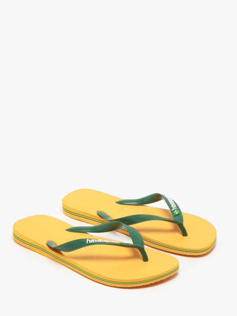 Brasil Logo Havaianas Geel men 4110850H ander zicht 2