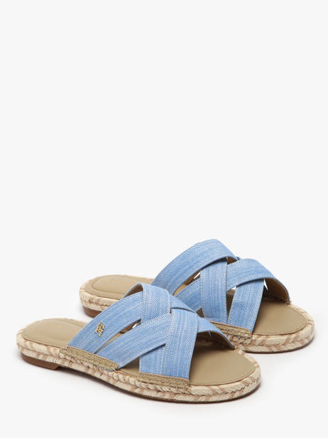 Slippers Tommy hilfiger Blauw women 8501C30 ander zicht 1