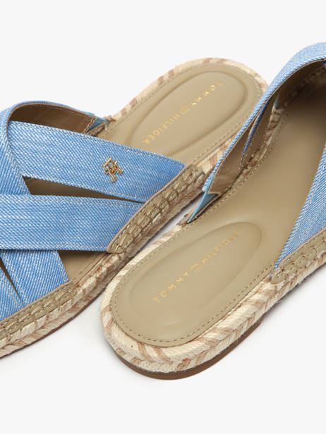 Slippers Tommy hilfiger Blauw women 8501C30 ander zicht 2