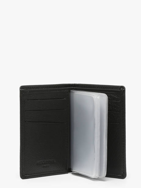 Kaarthouder Leder Hexagona Zwart confort 461007R ander zicht 1