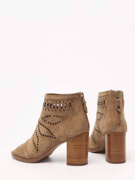 Enkellaarsjes Met Hak Liset Uit Leder Alpe Bruin women 50941101 ander zicht 3