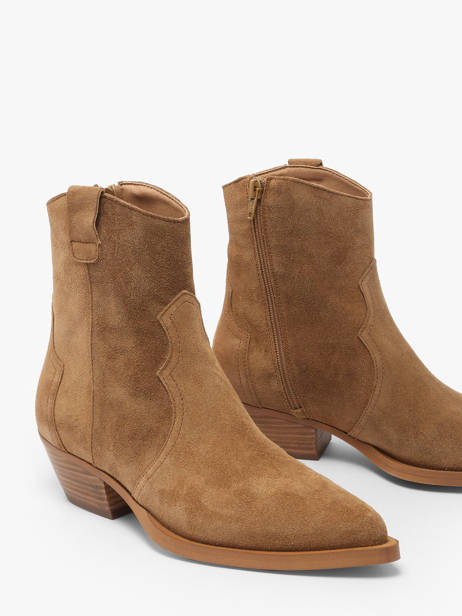 Santiago Laarzen Western Uit Leder Alpe Bruin women 50121101 ander zicht 2