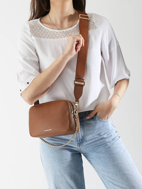 Cross Body Tas Bryant Leder Michael kors Bruin bryant S5GYTC5L ander zicht 1