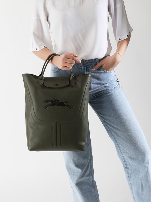 Longchamp Le pliage xtra botte Groen