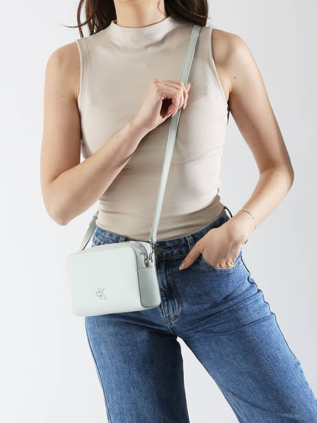 Cross Body Tas Minimal Mono Gerecycleerd Polyester Calvin klein jeans Groen minimal mono 4K3162G ander zicht 1