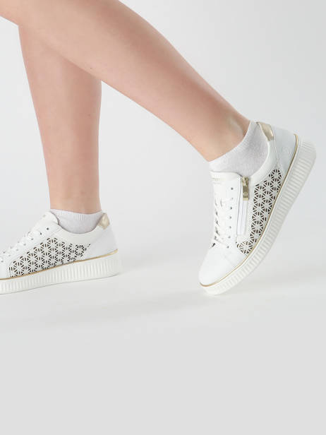 Sneakers Uit Leder Remonte Veelkleurig women 80 ander zicht 1