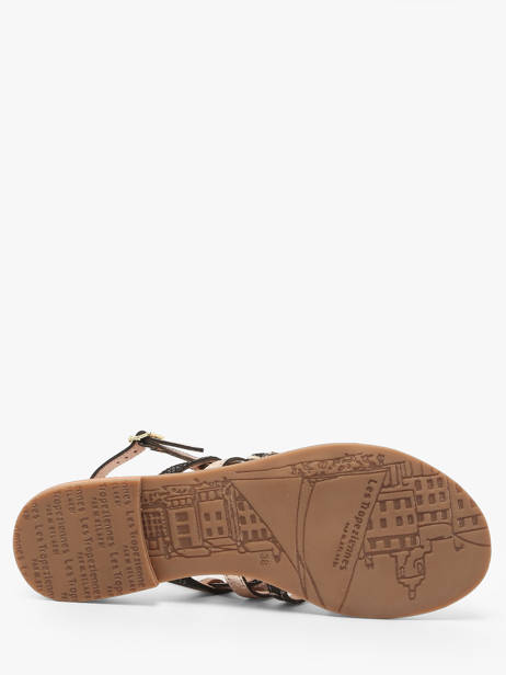 Open Sandalen Havagum Uit Leder Les tropeziennes Veelkleurig women HAVAGUM ander zicht 4