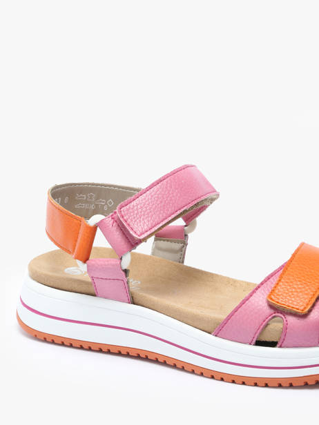 Sandalen Met Platformzool Uit Leder Remonte Veelkleurig women 31 ander zicht 2