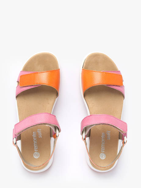 Sandalen Met Platformzool Uit Leder Remonte Veelkleurig women 31 ander zicht 3