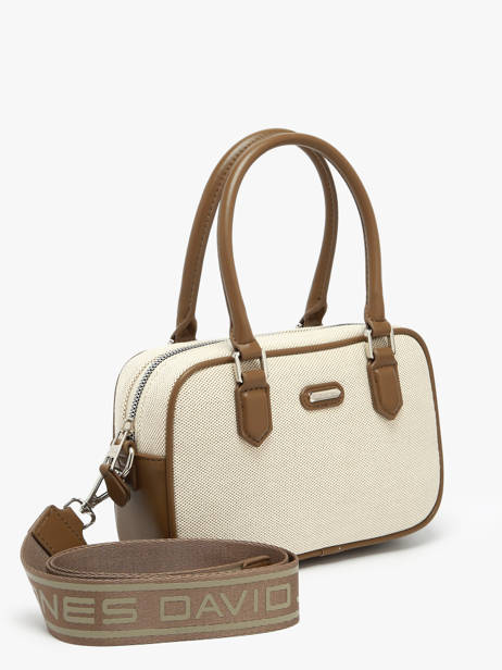 Handtas /cross Body Deauville David jones Beige deauville CM7340 ander zicht 2