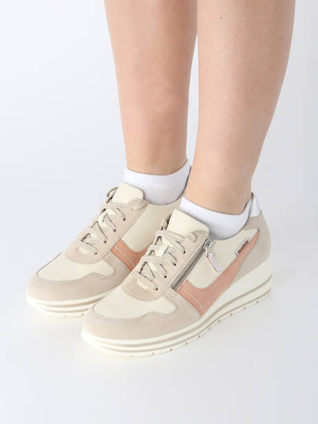 Sneakers Abby Uit Leder Mephisto Veelkleurig women P5146578 ander zicht 1